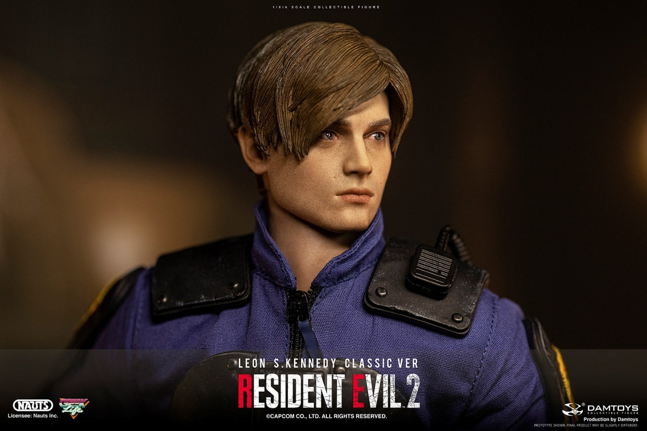 NAUTS x DamToys - Resident Evil 2 - Leon S. Kennedy (Classic Ver.) (1/6 Scale) - Marvelous Toys