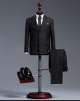 Pop Toys - POP-X36-C - Men's High-end Suit Set C (Black) (1/6 Scale) - Marvelous Toys