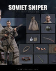 Pop Toys - Stalingrad Defense War - Sovier Sniper "Vassili" (1/12 Scale) - Marvelous Toys
