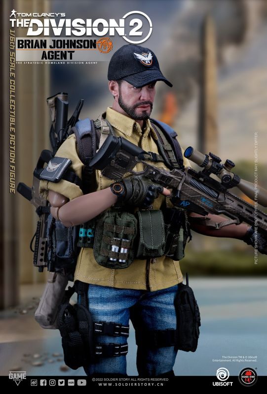 Soldier Story - Tom Clancy&#39;s The Division 2 - Agent Brian Johnson (Standard Ver.) - Marvelous Toys