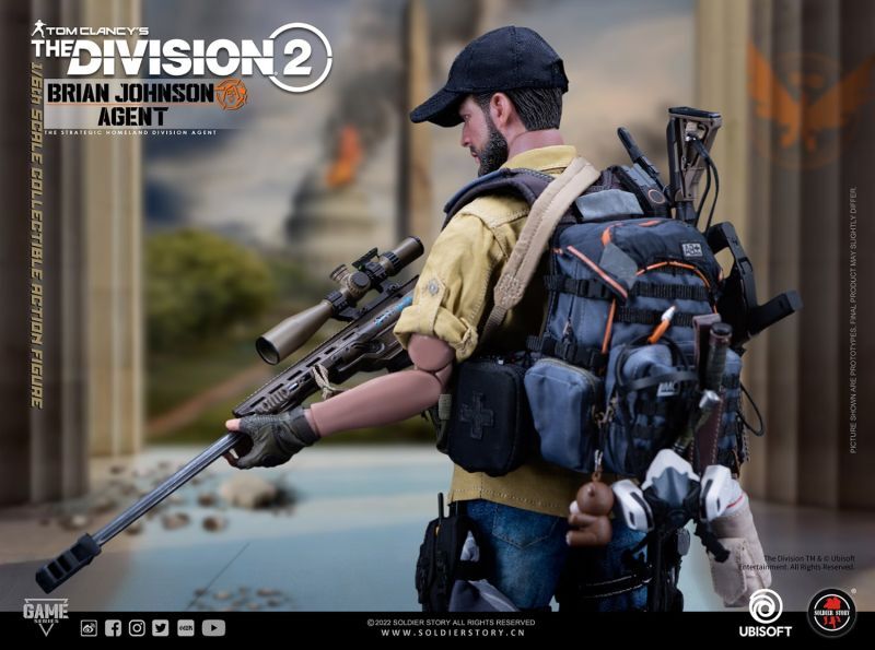 Soldier Story - Tom Clancy&#39;s The Division 2 - Agent Brian Johnson (Standard Ver.) - Marvelous Toys