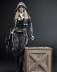 Very Cool - VCF2035-A - 1/6 Digital Camouflage Women Soldier - Villa Sister (Police Black Python Stripe) - Marvelous Toys