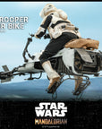 Hot Toys - TMS017 - Star Wars: The Mandalorian - Scout Trooper & Speeder Bike Set - Marvelous Toys