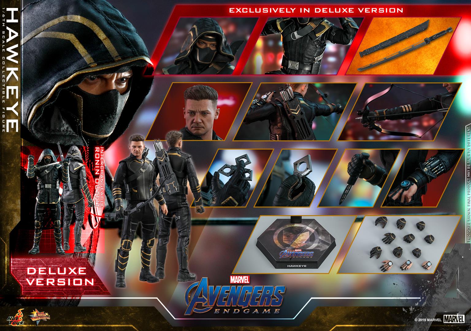 Hot Toys - MMS532 - Avengers: Endgame - Hawkeye (Deluxe Version) - Marvelous Toys