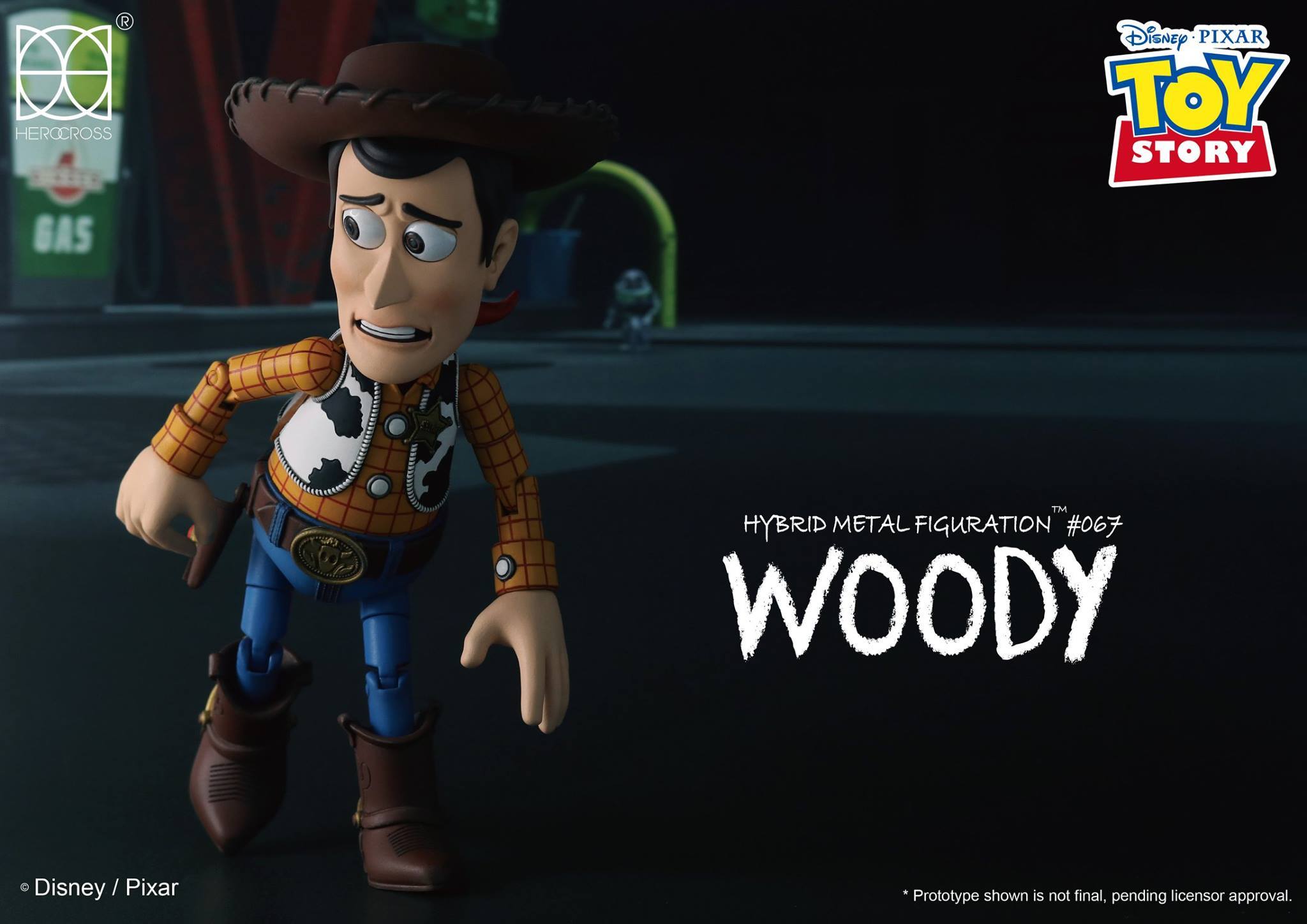 Herocross - Hybrid Metal Figuration - HMF067 - Toy Story - Woody