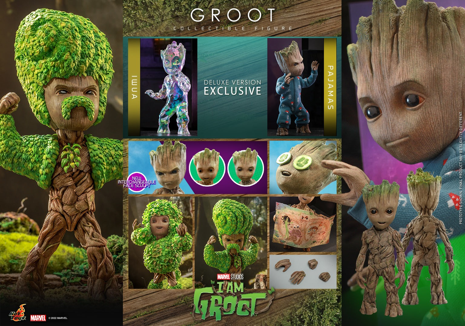 Hot Toys - TMS089 - I Am Groot - Groot (Deluxe Ver.)