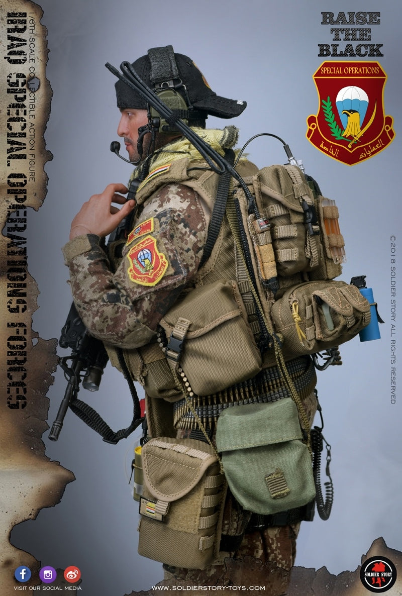 Soldier Story - SS107 - Iraq Special Operations Forces - SAW Gunner (1/6 Scale) - Marvelous Toys