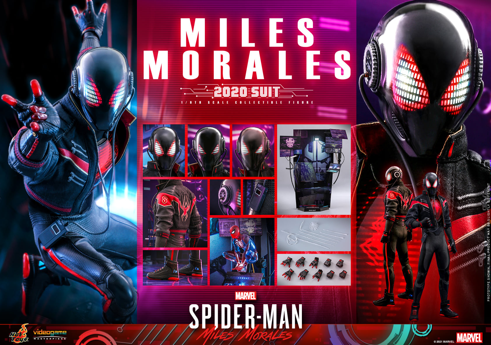 Hot Toys - VGM49 - Marvel&#39;s Spider-Man: Miles Morales - Miles Morales (2020 Suit) - Marvelous Toys
