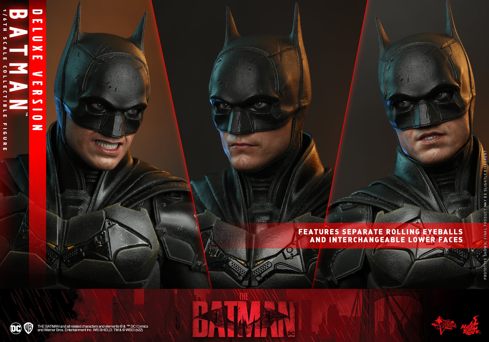 Hot Toys - MMS639 - The Batman - Batman (Deluxe Ver.)