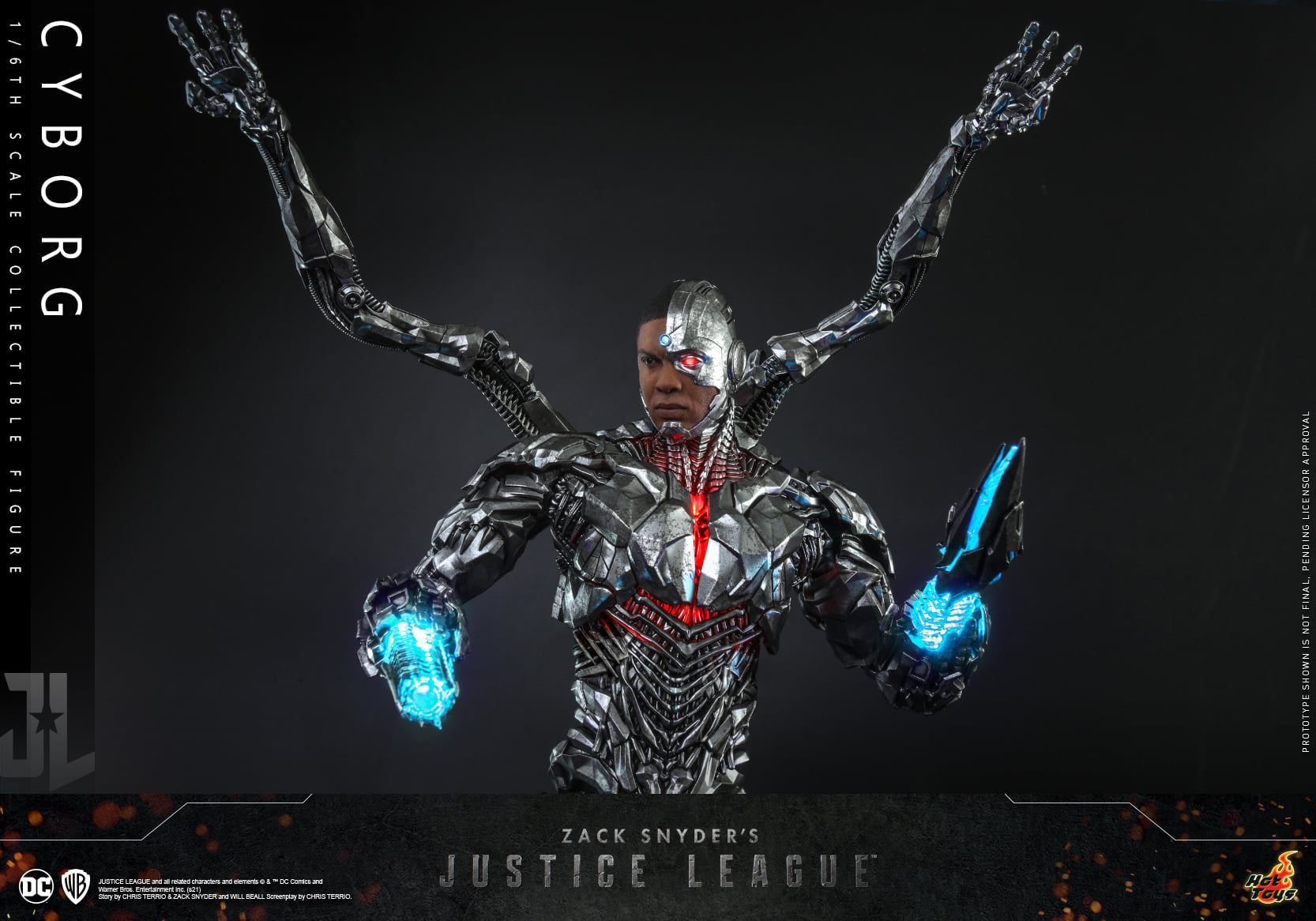 Hot Toys - TMS057 - Zack Snyder&#39;s Justice League - Cyborg - Marvelous Toys