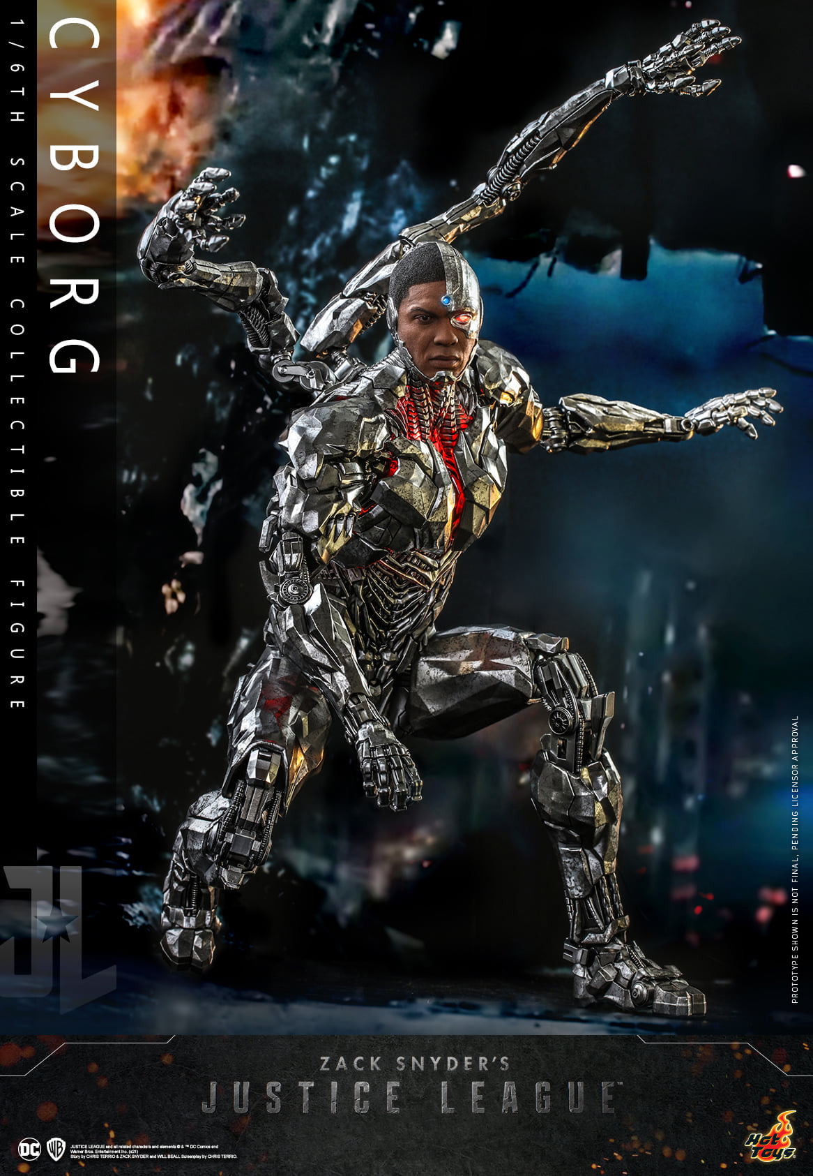 Hot Toys - TMS057 - Zack Snyder's Justice League - Cyborg - Marvelous Toys
