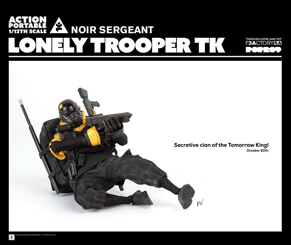 ThreeA - Action Portable by F3Actory - Lonely Trooper TK Noir Sergeant
