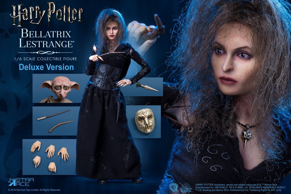 Star Ace Toys - Harry Potter and the Half-Blood Prince - Bellatrix Lestrange with Dobby 2-Pack (1/6 Scale) - Marvelous Toys