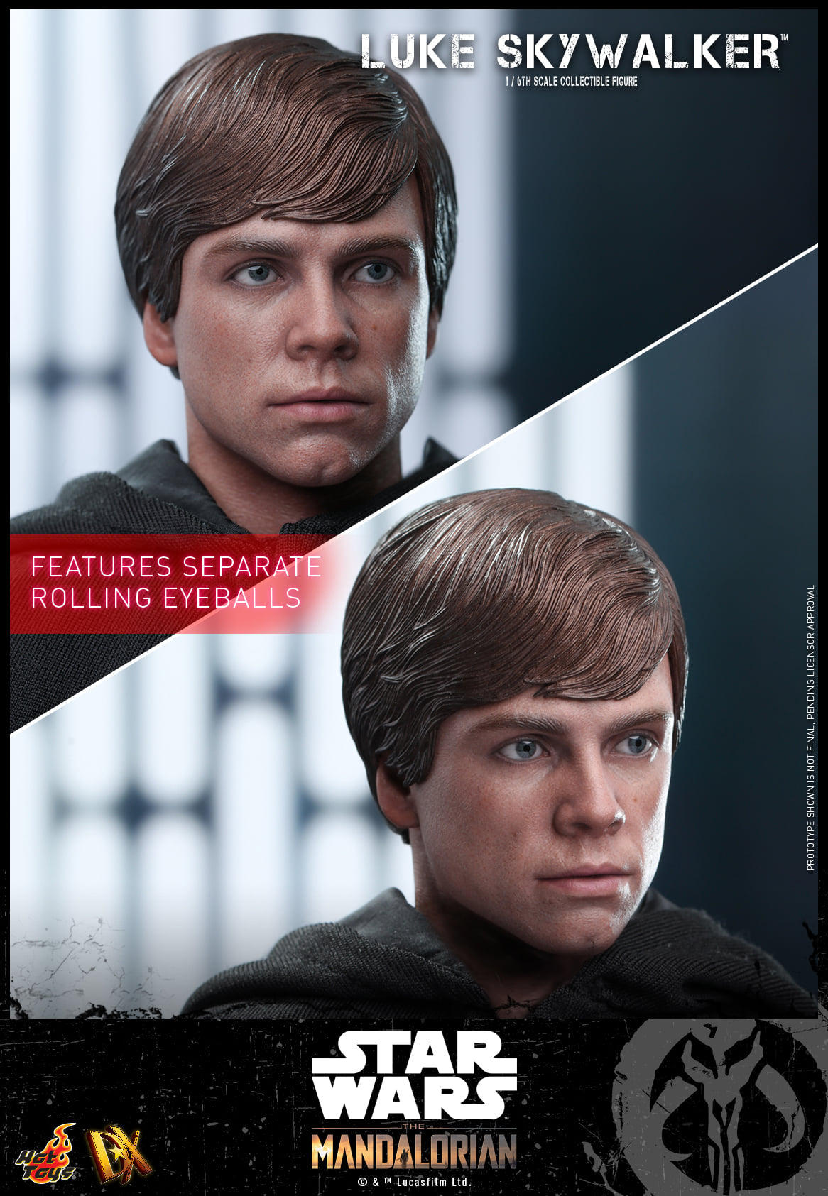 Hot Toys - DX22 - Star Wars: The Mandalorian - Luke Skywalker - Marvelous Toys