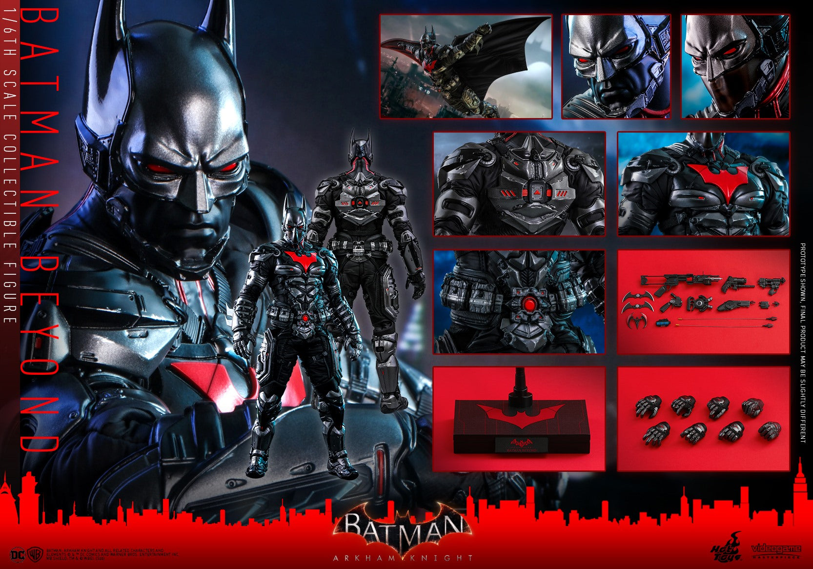 Hot Toys - VGM39 - Batman: Arkham Knight - Batman Beyond - Marvelous Toys