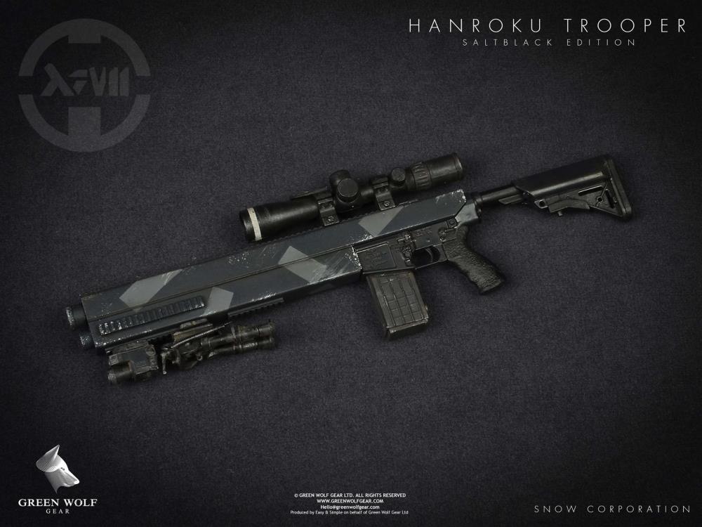 Green Wolf Gear - 13 Project - Hanroku Trooper Salt Black Edition (Regular) - Marvelous Toys