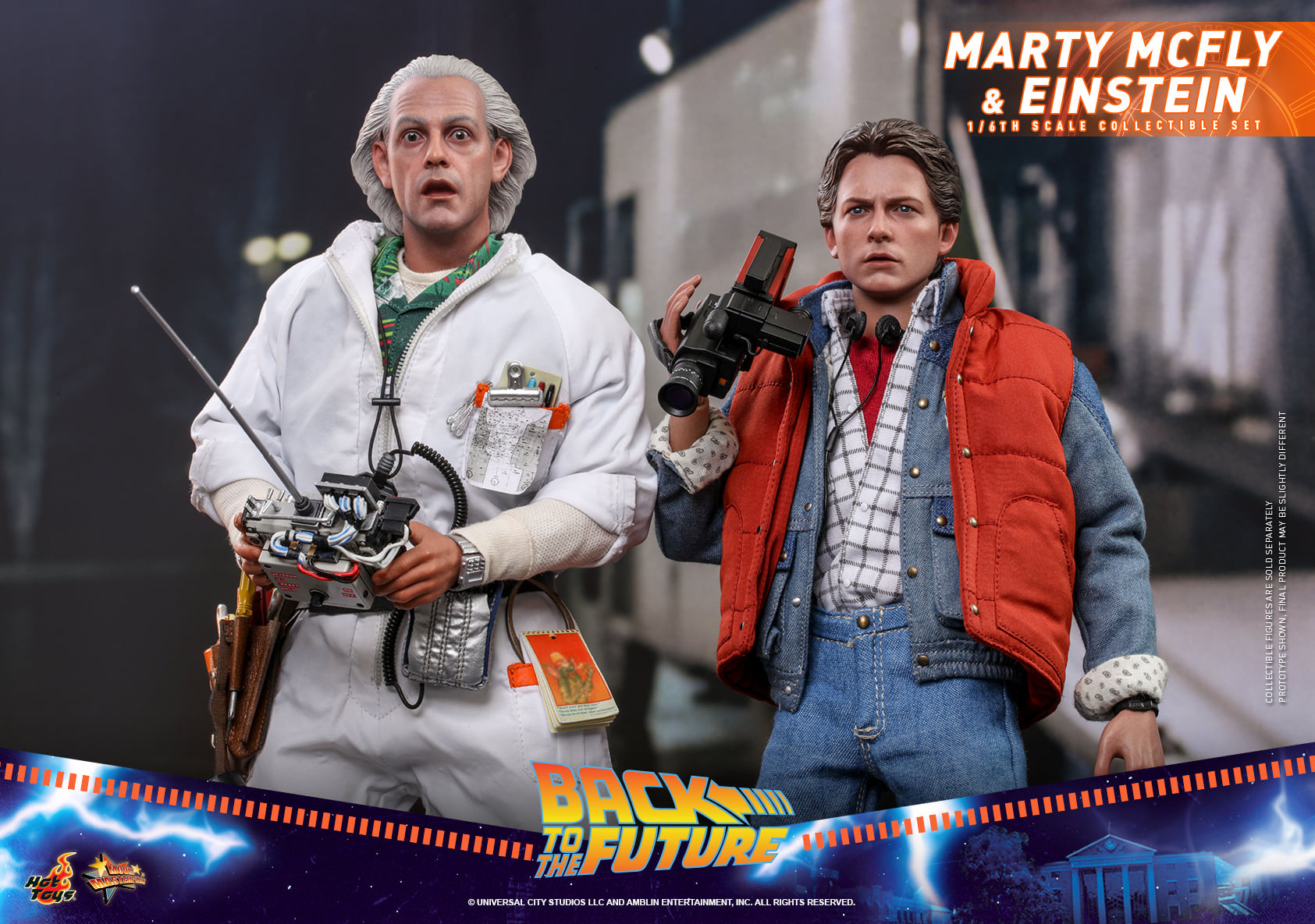 Hot Toys - MMS573 - Back to the Future - Marty McFly &amp; Einstein - Marvelous Toys
