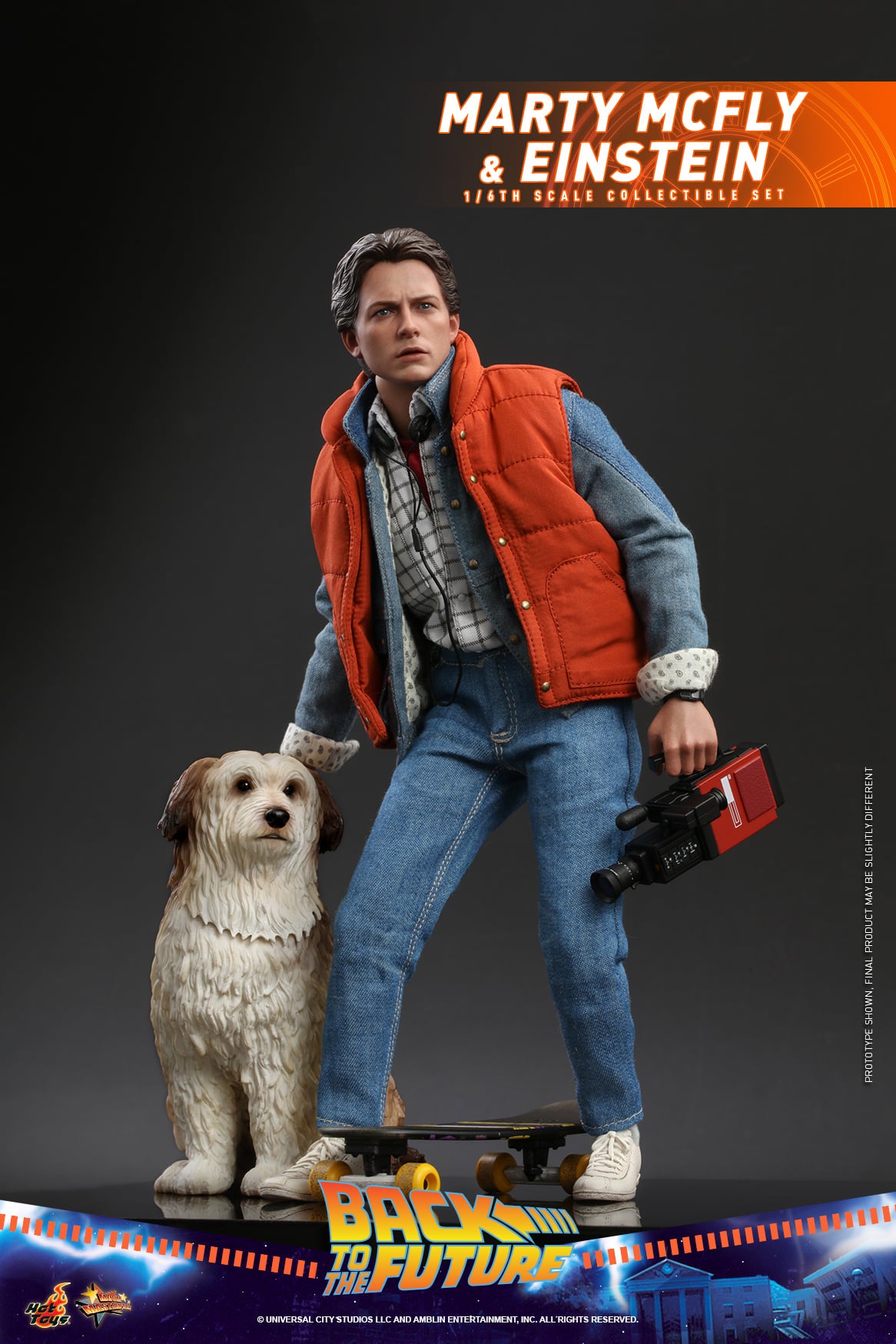 Hot Toys - MMS573 - Back to the Future - Marty McFly &amp; Einstein - Marvelous Toys