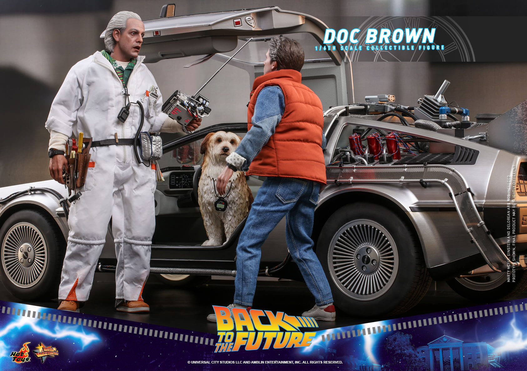 Hot Toys - MMS609 - Back to the Future - Doc Brown - Marvelous Toys