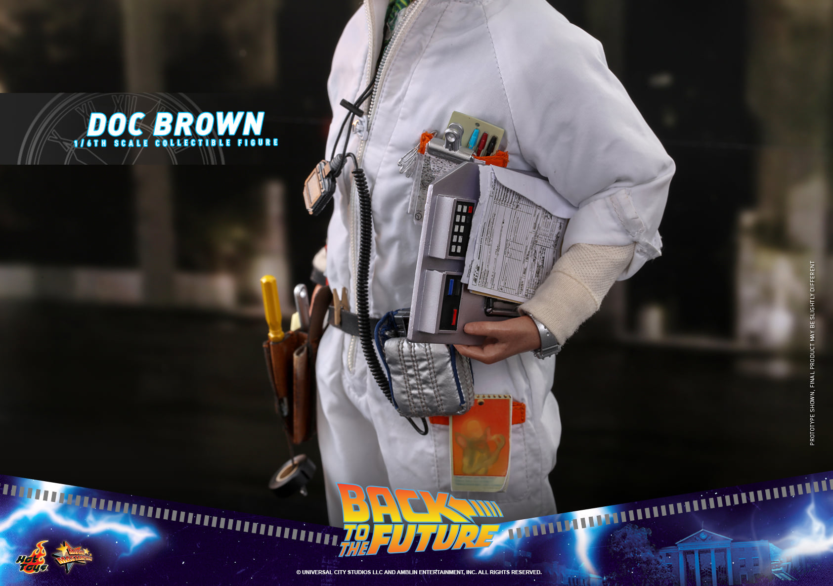 Hot Toys - MMS609 - Back to the Future - Doc Brown - Marvelous Toys