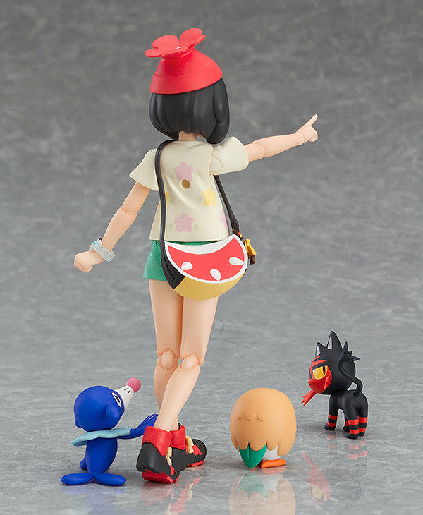 figma - 371 - Pokémon Sun and Moon - Selene (Mizuki) (with Rowlet, Litten and Popplio) - Marvelous Toys