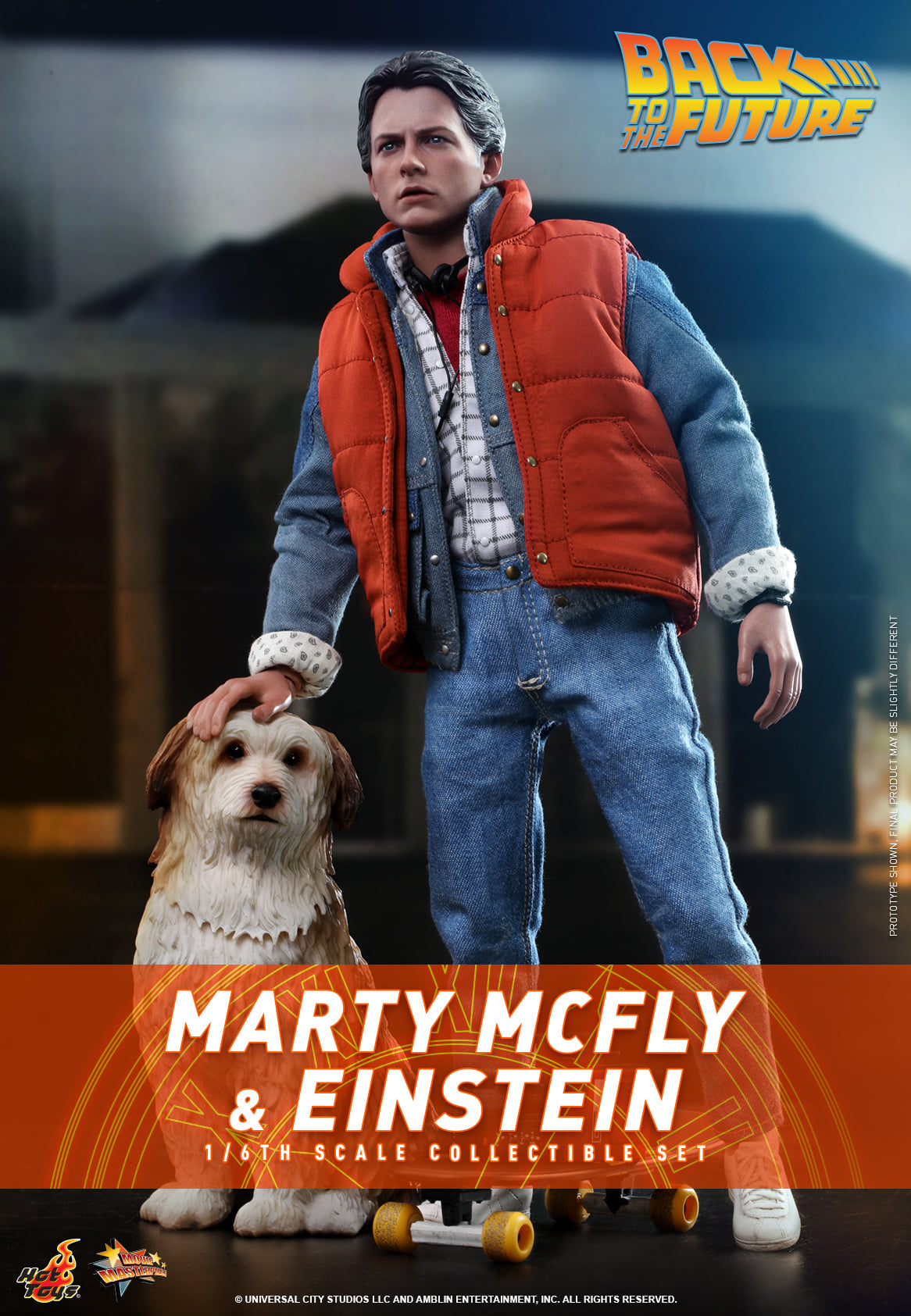 Hot Toys - MMS573 - Back to the Future - Marty McFly & Einstein