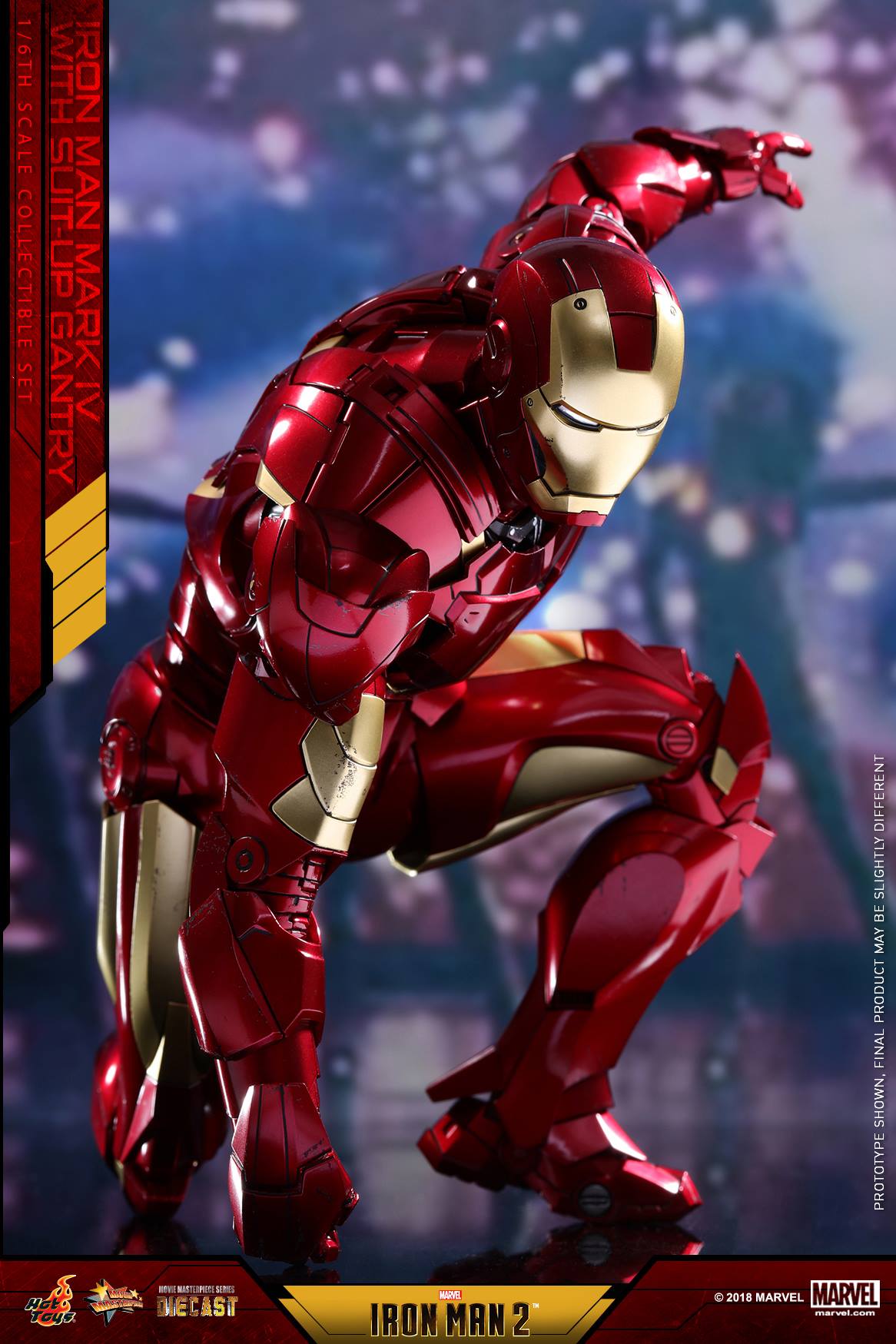 Hot Toys - MMS462D22 - Iron Man 2 - Iron Man Mark IV with Suit-Up Gantry - Marvelous Toys