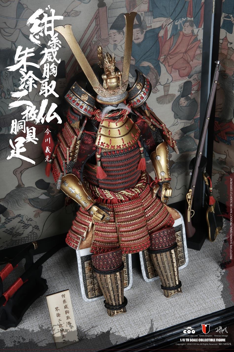 CooModel - 1/6 Scale Empires Series SE026 - Japan&#39;s Warring States - Imagawa Yoshimoto&#39;s Armor (Legend Edition) - Marvelous Toys