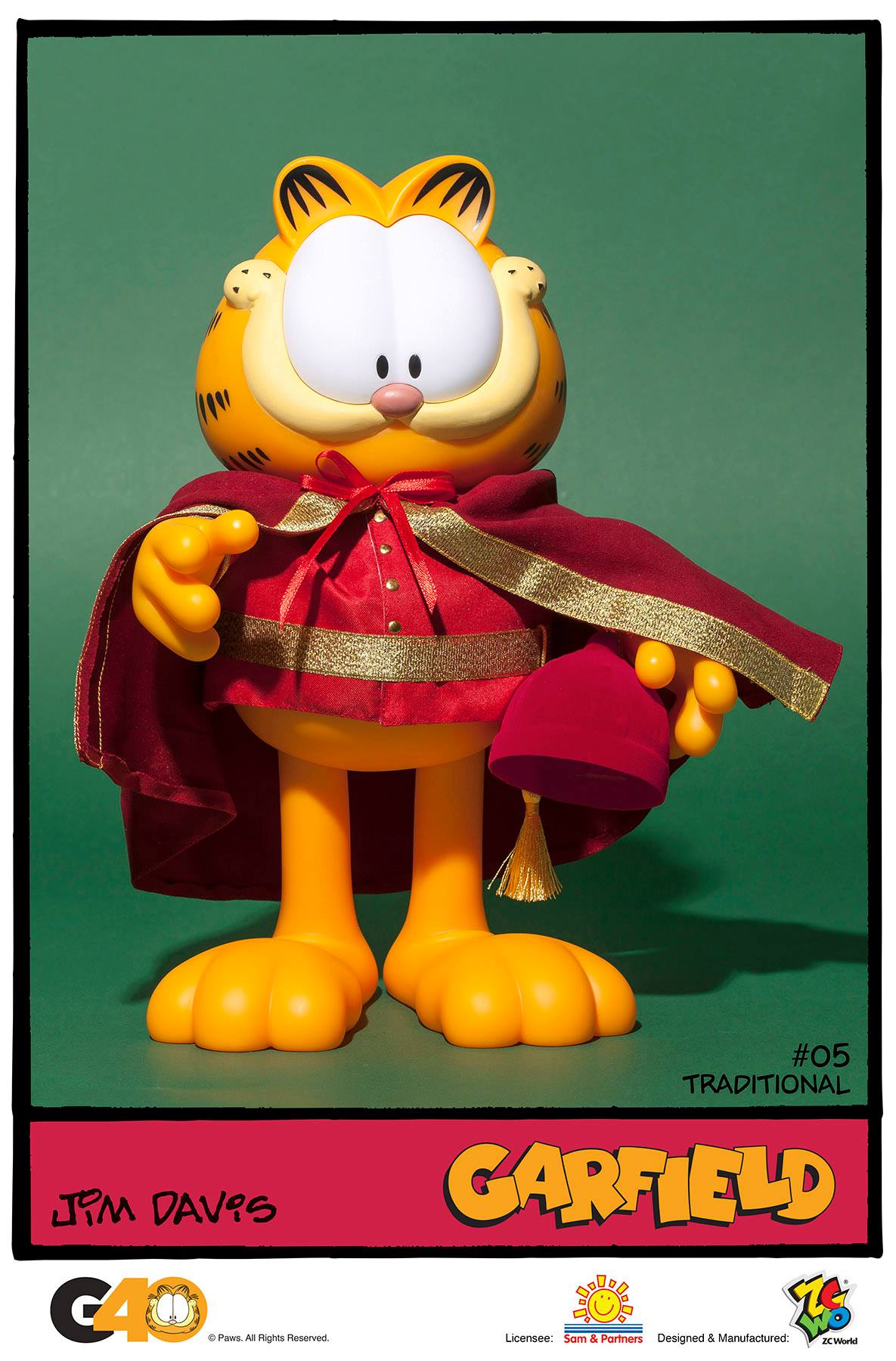ZC World - Vinyl Collectibles - Master Series 05 - Traditional Garfield - Marvelous Toys