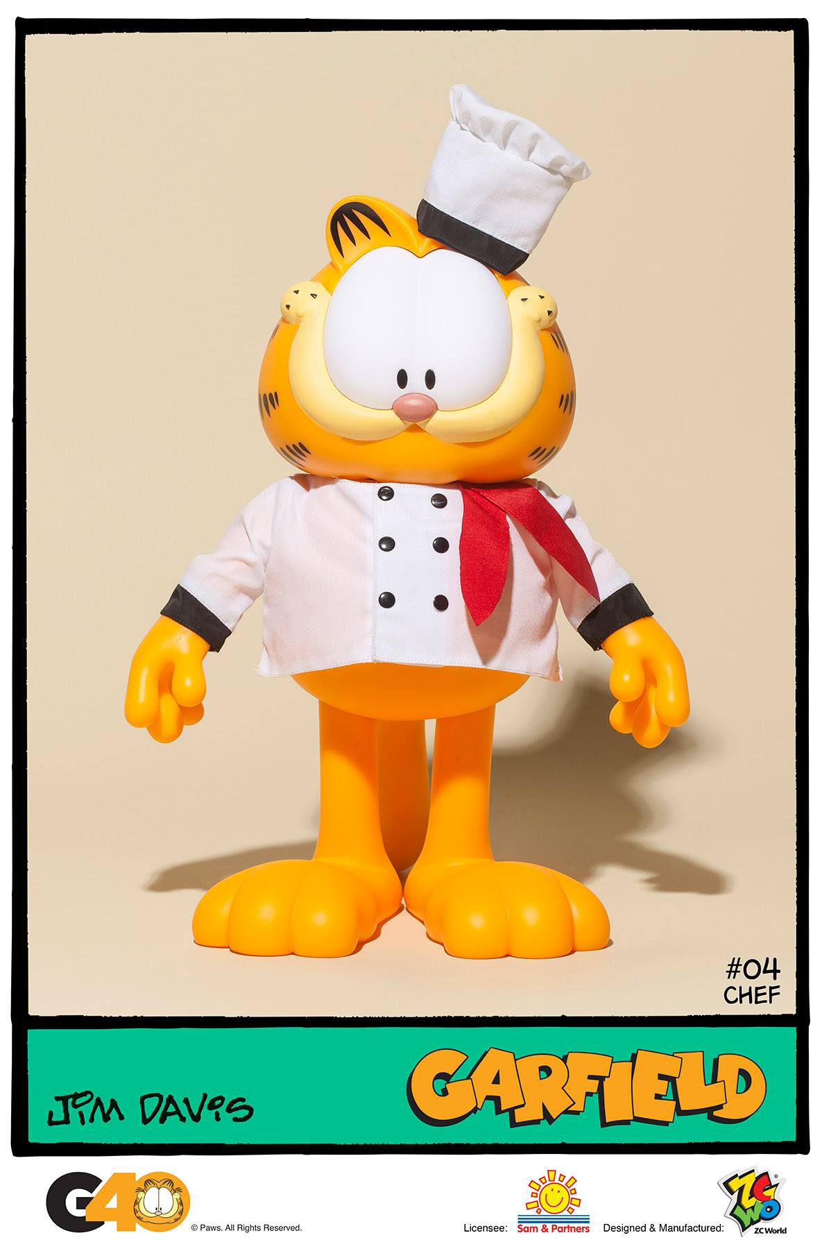 ZC World - Vinyl Collectibles - Master Series 04 - Chef Garfield