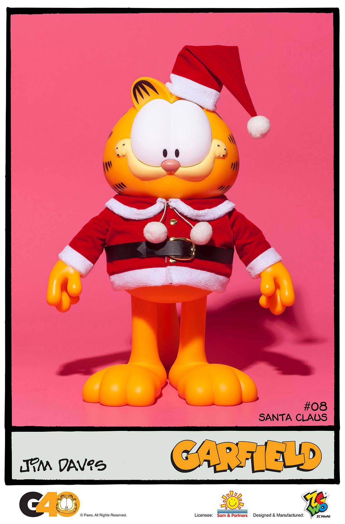 ZC World - Vinyl Collectibles - Master Series 08 - Santa Claus Garfield - Marvelous Toys