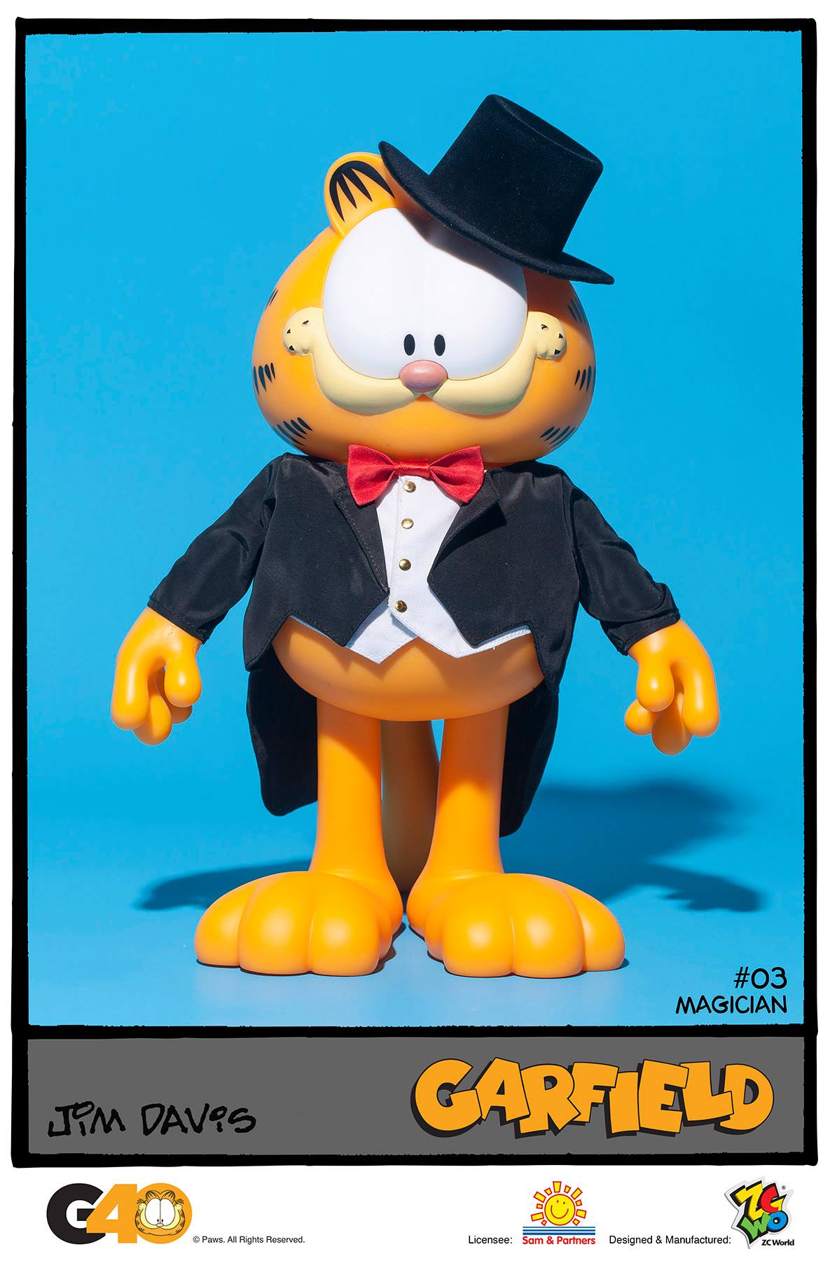 ZC World - Vinyl Collectibles - Master Series 03 - Magician Garfield - Marvelous Toys