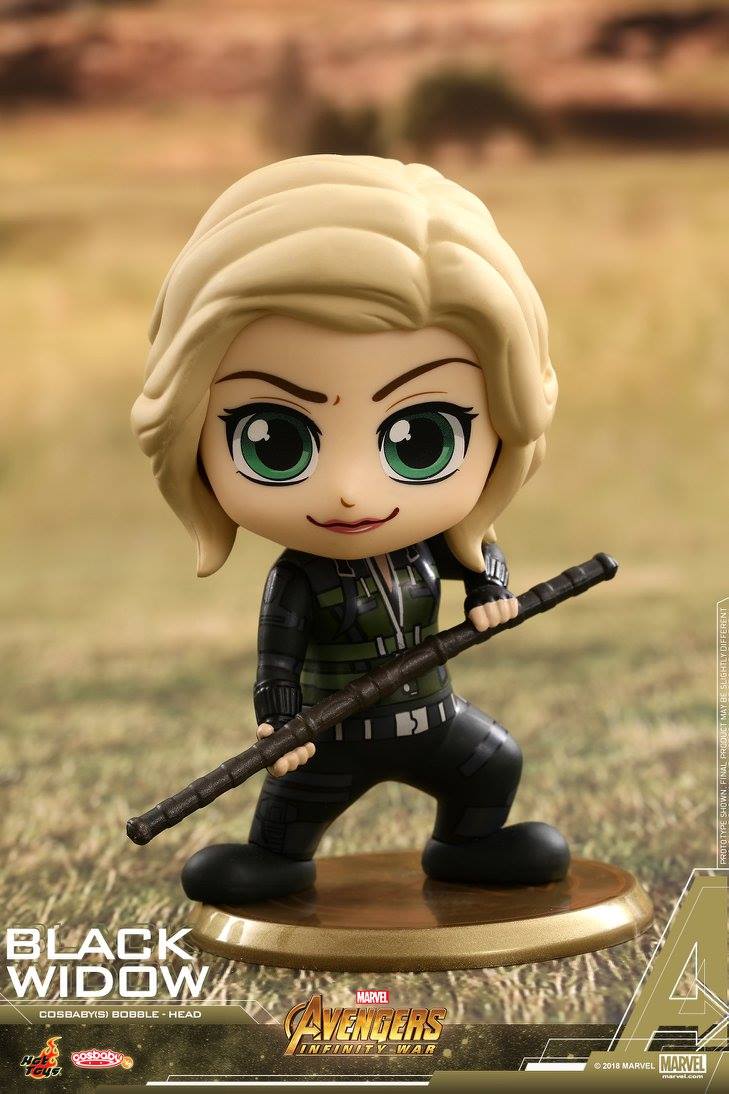 Hot Toys - COSB434 - Avengers: Infinity War - Black Widow Cosbaby Bobble-Head - Marvelous Toys
