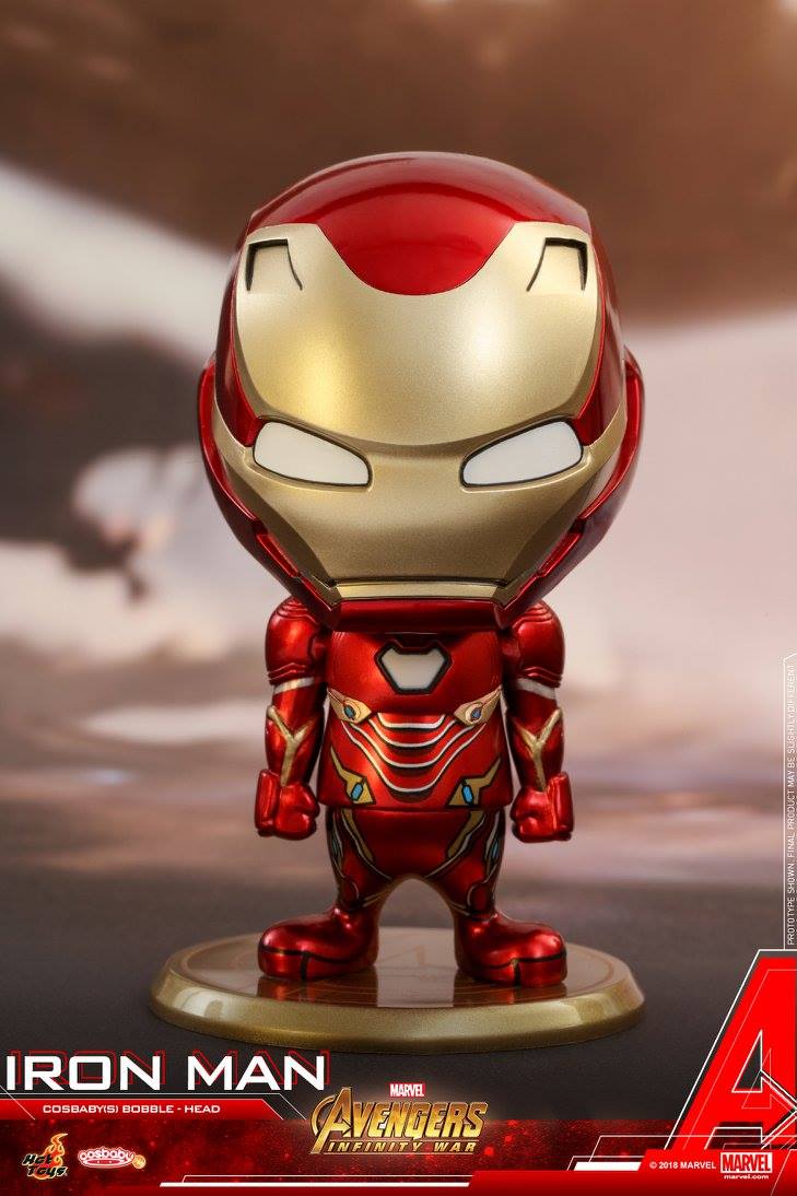 Hot Toys - COSB460 - Avengers: Infinity War - Iron Man Cosbaby Bobble-Head - Marvelous Toys