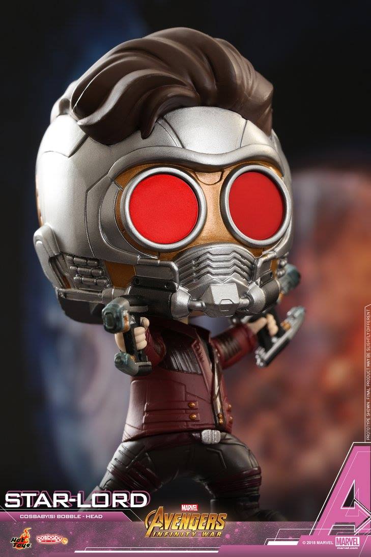 Hot Toys - COSB435 - Avengers: Infinity War - Star-Lord Cosbaby Bobble-Head - Marvelous Toys