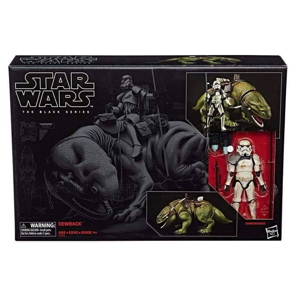 Hasbro - Star Wars The Black Series - 6" Figure - Dewback with Sandtrooper - Marvelous Toys