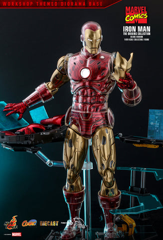 threezero - DLX - Marvel Studios: The Infinity Saga - Iron Man Mark XLVI (1/12 Scale) (Reissue)