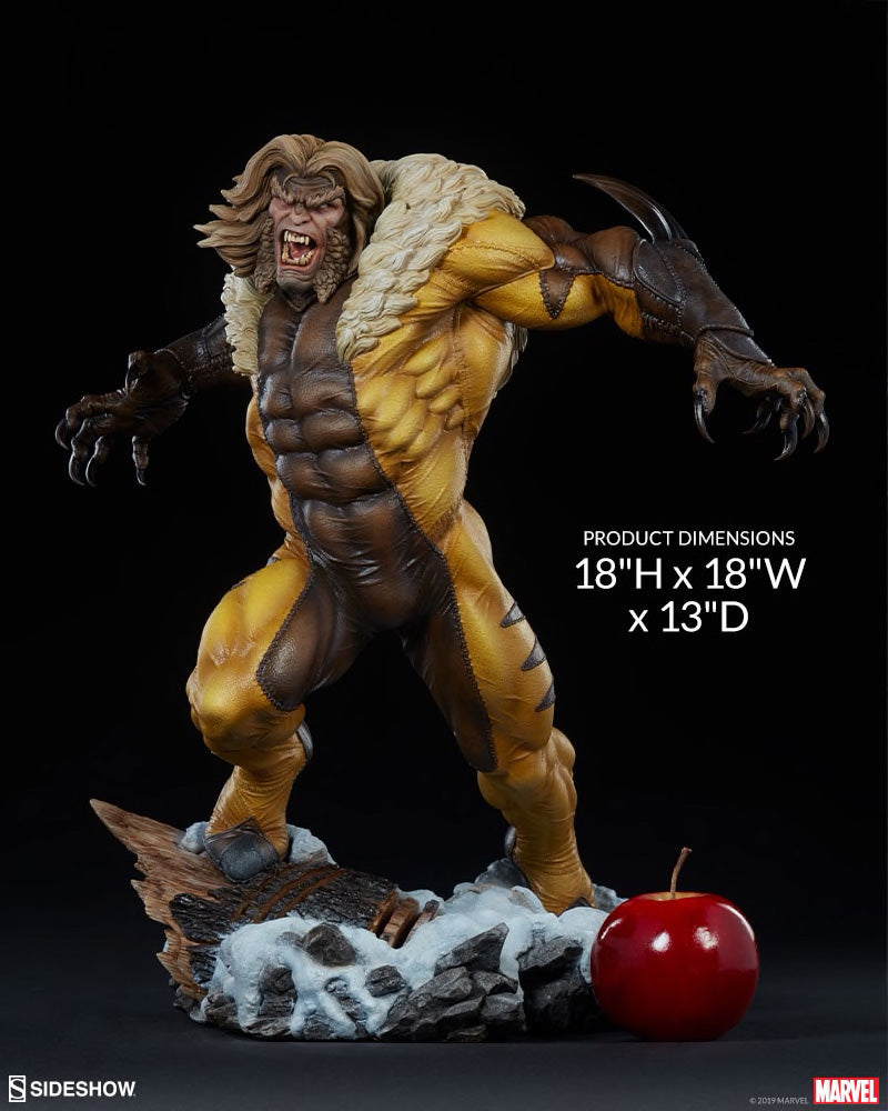 Sideshow Collectibles - Premium Format Figure - Marvel's X-Men - Sabretooth - Marvelous Toys