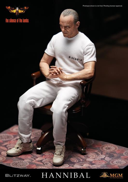 Blitzway - The Silence of the Lambs - Hannibal Lecter (White Prison Uniform Ver.) - Marvelous Toys