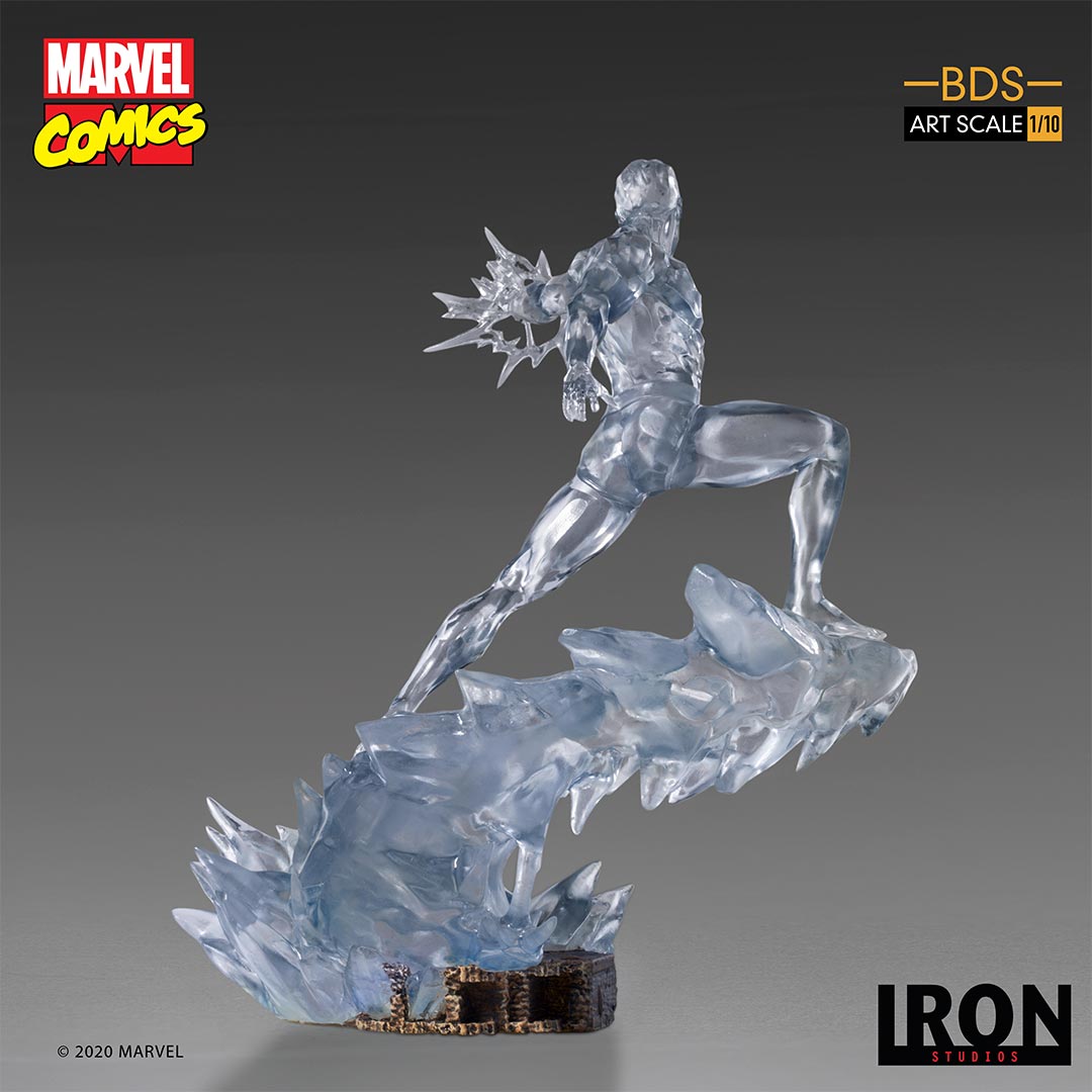 Iron Studios - BDS Art Scale 1:10 - Marvel&#39;s X-Men - Iceman - Marvelous Toys