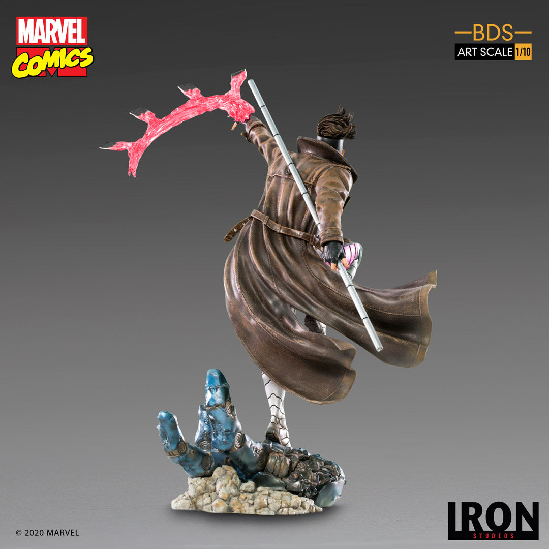 Iron Studios - BDS Art Scale 1:10 - Marvel Comics - Gambit - Marvelous Toys