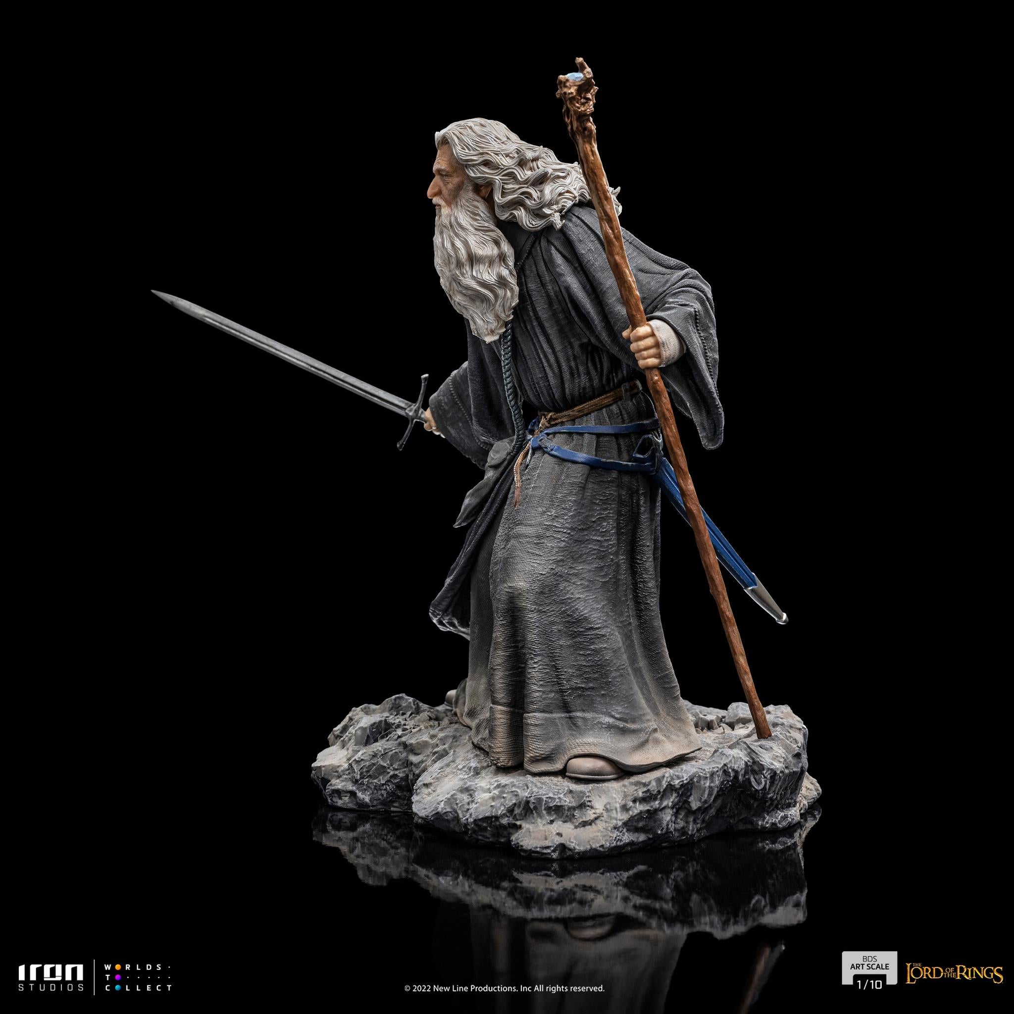 Iron Studios - 1/10 BDS Art Scale - The Lord of the Rings: The Fellowship of the Ring - Gandalf - Marvelous Toys