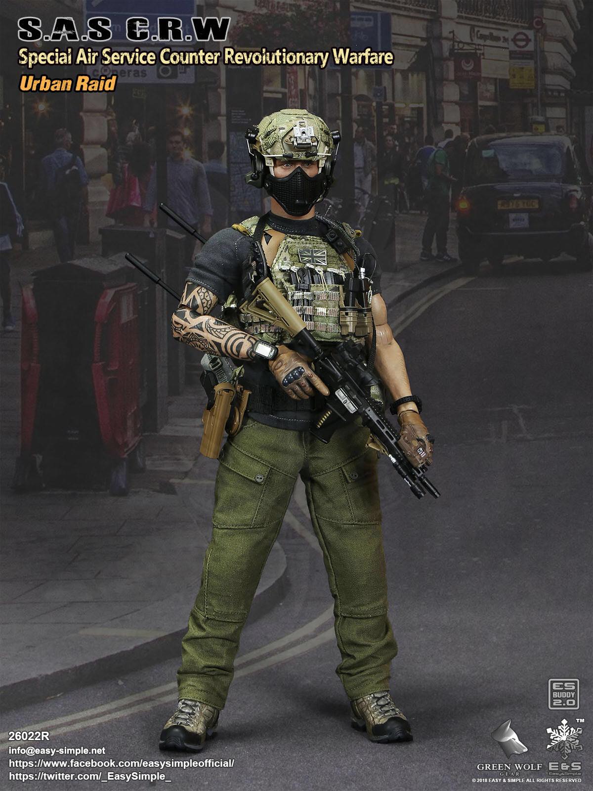 Easy & Simple - 26022R - SAS Counter Revolutionary Warfare (Urban Raid) - Marvelous Toys