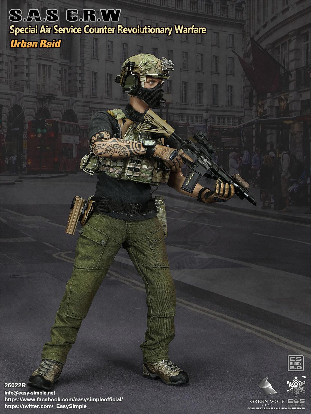 Easy &amp; Simple - 26022R - SAS Counter Revolutionary Warfare (Urban Raid) - Marvelous Toys