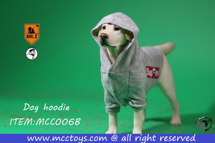 Mr. Z x MCC Toys - MCC-006B - Dog Hoodie (Gray) - Marvelous Toys