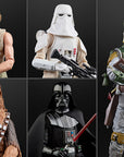 Hasbro - Star Wars: The Black Series - Wave 36 Set of 5 (Dagobah Luke, Darth Vader, Boba Fett, Chewbacca, Snowtrooper) - Marvelous Toys