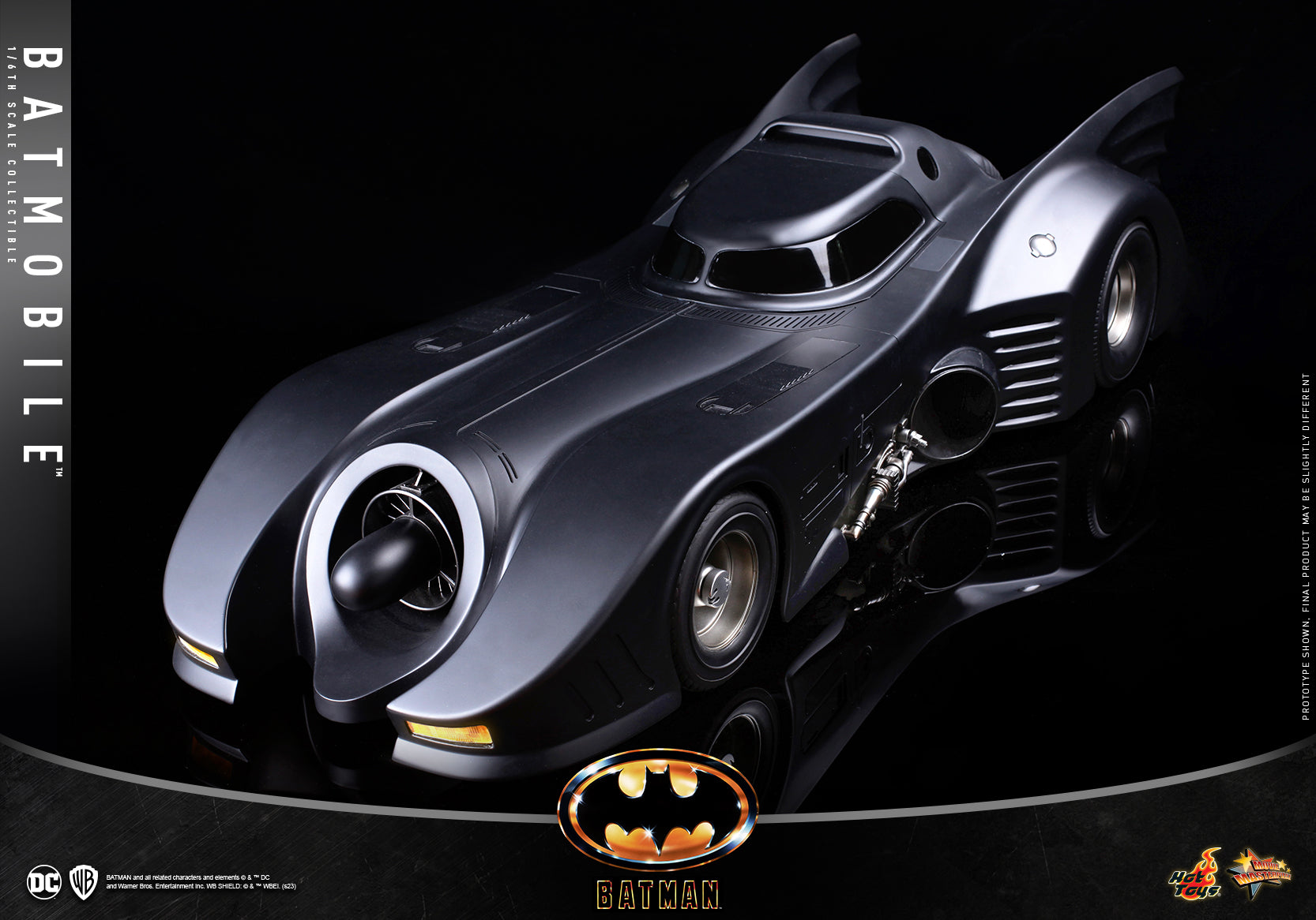 Hot Toys - MMS694 - Batman (1989)  - Batmobile - Marvelous Toys