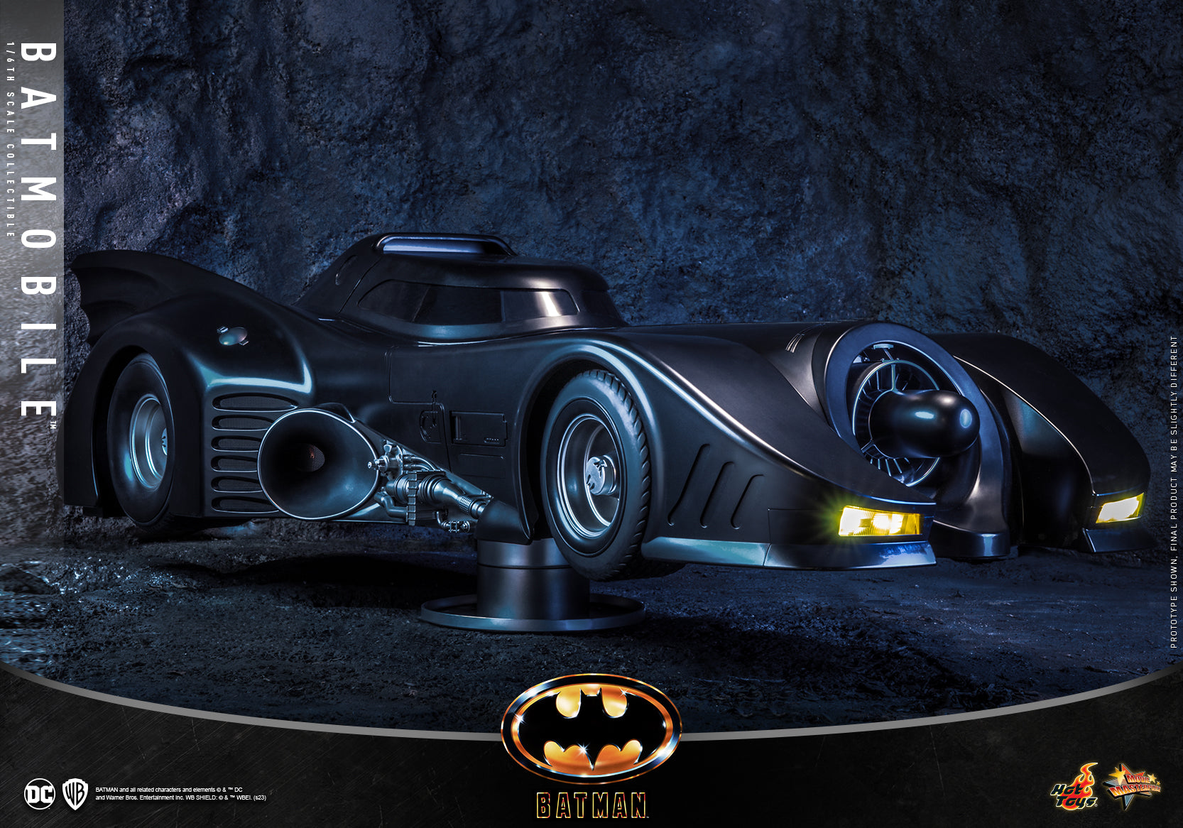 Hot Toys - MMS694 - Batman (1989)  - Batmobile - Marvelous Toys