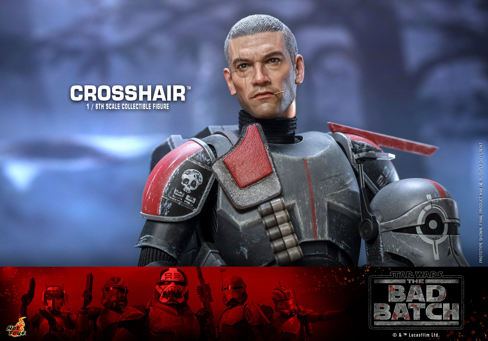 Hot Toys - TMS087 - Star Wars: The Bad Batch - Crosshair - Marvelous Toys