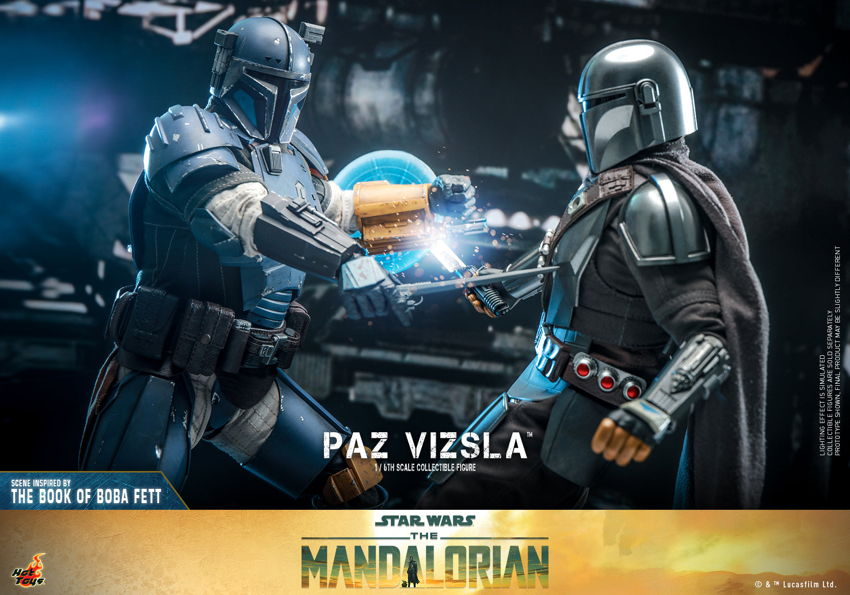 Hot Toys - TMS097 - Star Wars: The Mandalorian - Paz Vizsla - Marvelous Toys